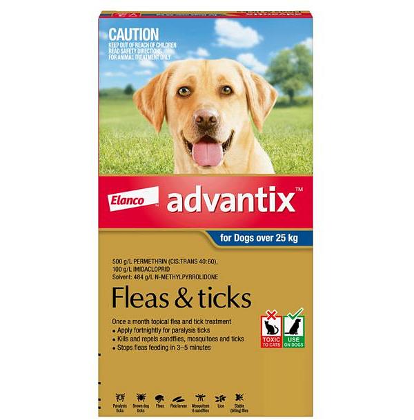 Advantix Dog Extra Large Blue 12 Pack
