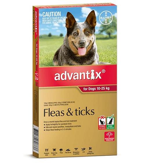 Advantix Dog Large Red 3 Pack