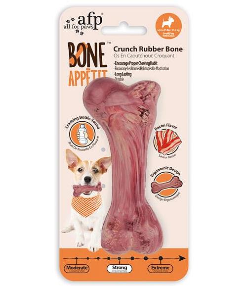 Afp Bone Appetit Crunch Rubber Bone