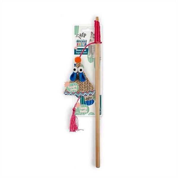 Afp Whisker Fiesta Mouse Wand Each
