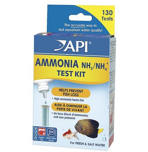 Api Fresh Water Salt Water Ammonia Test Kit Each