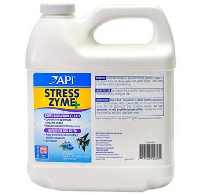 Api Stress Zyme Freshwater And Saltwater Aquarium Water Cleaner 473ml