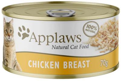 Applaws Wet Cat Food Chicken Tin 24 X 70g