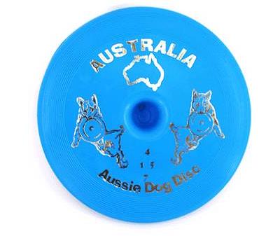 Aussie Dog Disc Blue Each