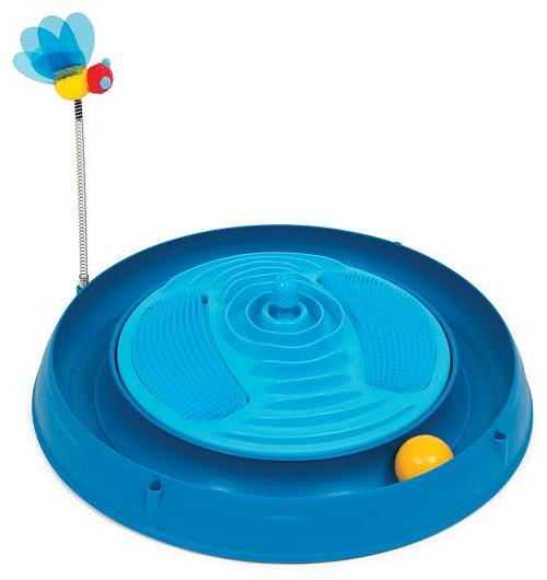 Catit Play Massager Bee And Ball Blue Each