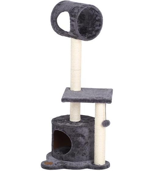 Charlies Pet High Cat Tree Tower Charcoal Each