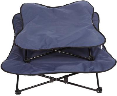 Charlies Pet Portable And Foldable Outdoor Pet Chair Blue