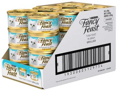 Fancy Feast Grilled Tuna In Gravy Wet Cat Food 24 X 85g