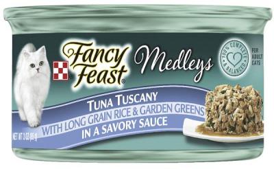 Fancy Feast Medleys Tuna Tuscany Wet Cat Food 24 X 85g