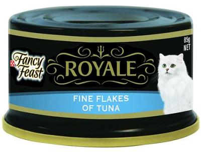 Fancy Feast Royale Fine Flakes Tuna 24 X 85g