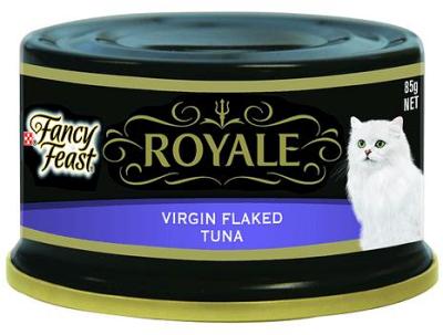 Fancy Feast Royale Virgin Flaked Tuna 24 X 85g