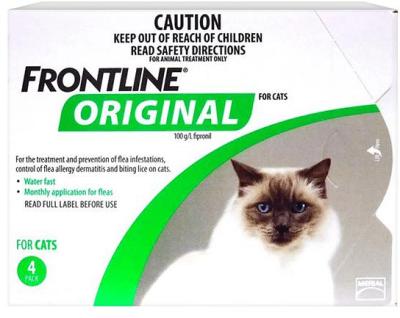 Frontline Original Cat Green 4 Pack