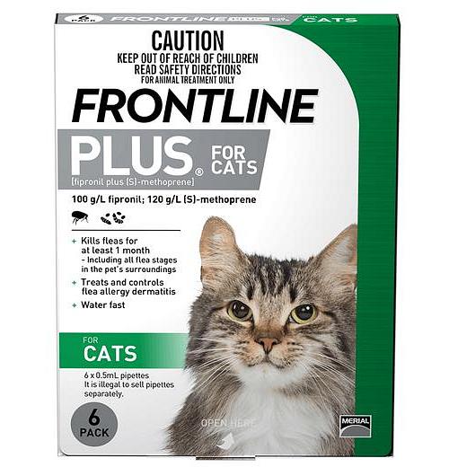 Frontline Plus Cat Green 12 Pack
