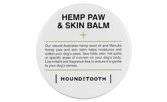 Houndztooth Hemp And Manuka Honey Paw And Skin Balm For Dog 50g