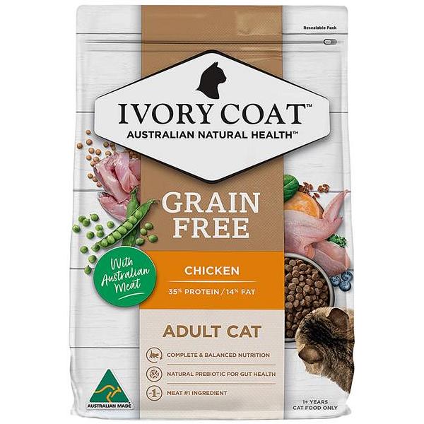 Ivory Coat Dry Cat Food Adult Chicken 4kg