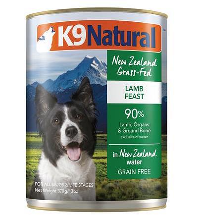 K9 Natural Lamb Feast Canned 12 X 370g