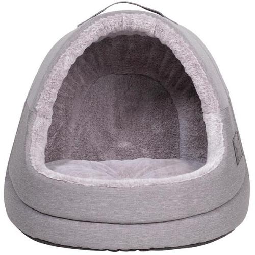 La Doggie Vita Cat Hooded Bed Grey Each