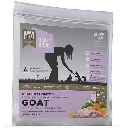 Meals For Meows Dry Cat Food Kitten Single Protein Goat 2.5kg