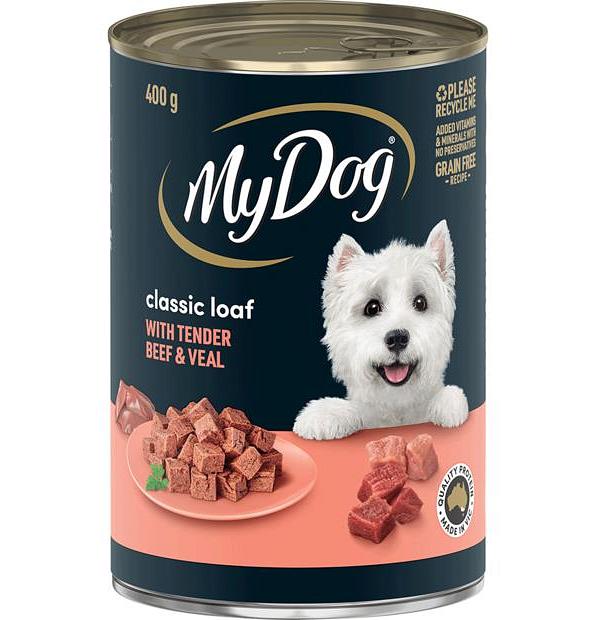 My Dog Prime Beef Veal 24 X 400g