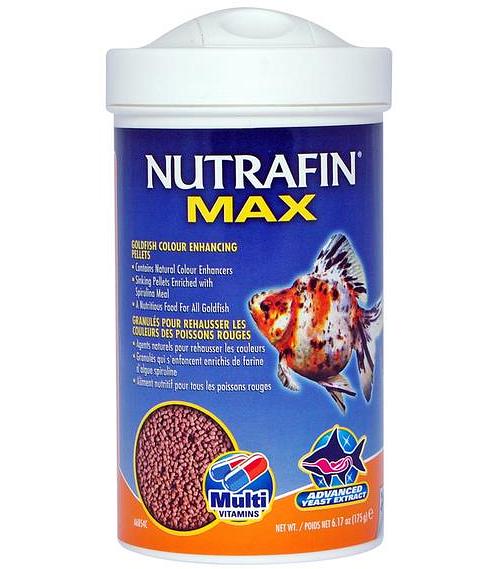 Nutrafin Max Goldfish Colour Wheatgerm Pellets 195g