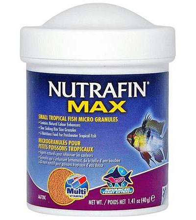 Nutrafin Max Small Tropical Fish Micro Granules 40g