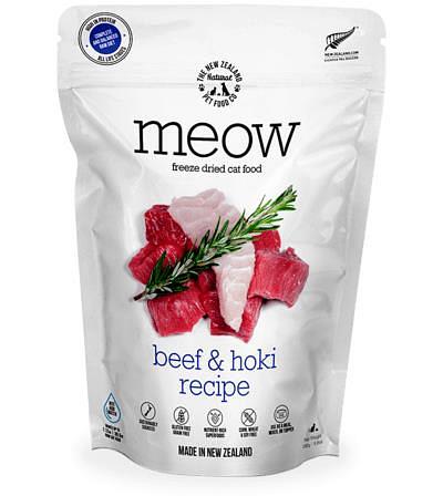 Nz Natural Meow Beef And Hoki Freeze Dried Cat Food 280g
