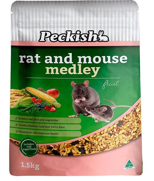 Peckish Rat And Mouse Medley Fruit 1.5kg