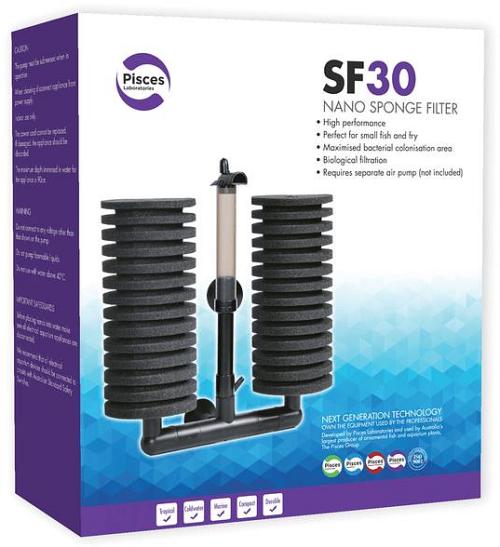 Pisces Laboratories Nano Sponge Filter SF30