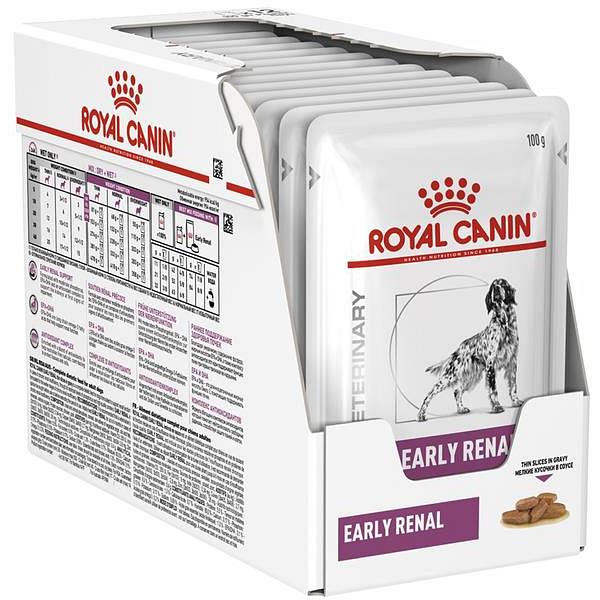 Royal Canin Veterinary Early Renal Wet Dog Food Pouches 12 X 100g