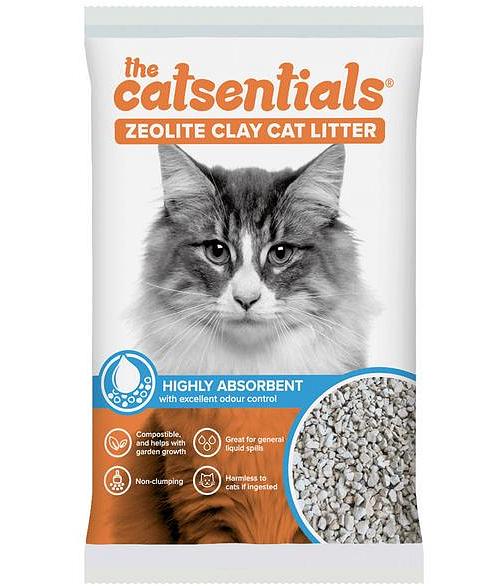 The Catsentials Absorbing Natural Zeolite Clay 10L