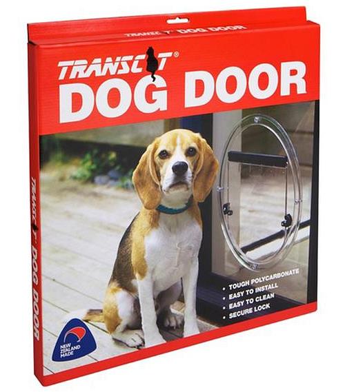 Transcat Pet Door For Cats And Dogs Large For Glass Each