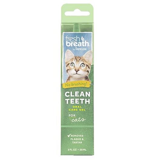 Tropiclean Cat Clean Teeth Gel 2 X 59ml