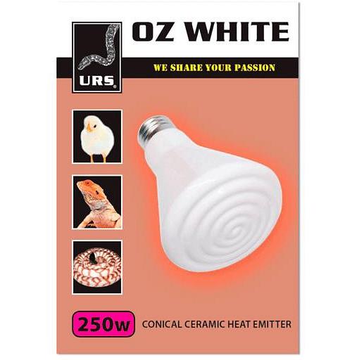 Urs Oz White Ceramic 100w