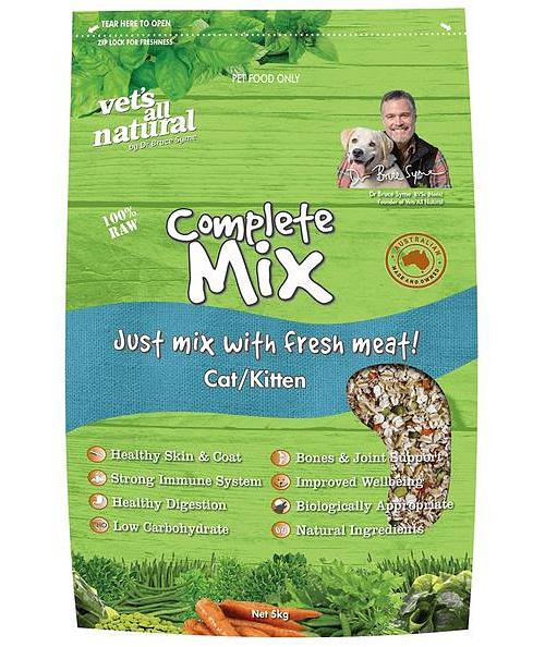 Vets All Natural Complete Mix Cat And Kitten 1kg