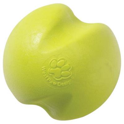 West Paw Jive Zogoflex Fetch Ball Tough Dog Toy Green X