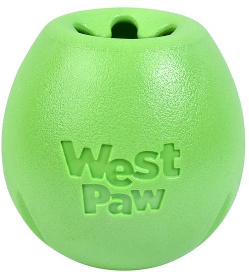 West Paw Rumbl Large Dog Toy Jungle Green Each