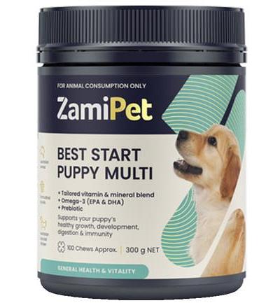 Zamipet Puppy Chews Best Start Multi 100 Pack