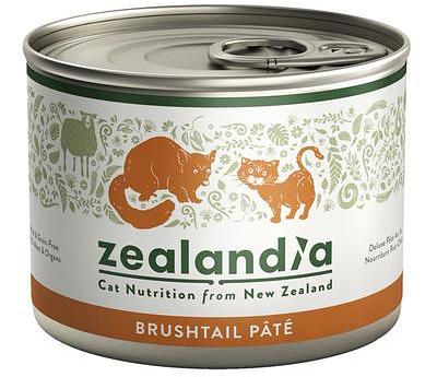 Zealandia Grain Free Brushtail Pate Wet Cat Food 24 X 185g