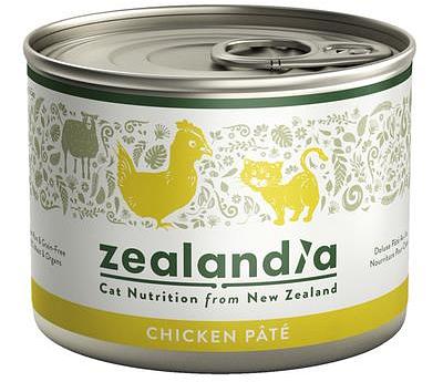 Zealandia Grain Free Chicken Pate Wet Cat Food 24 X 185g