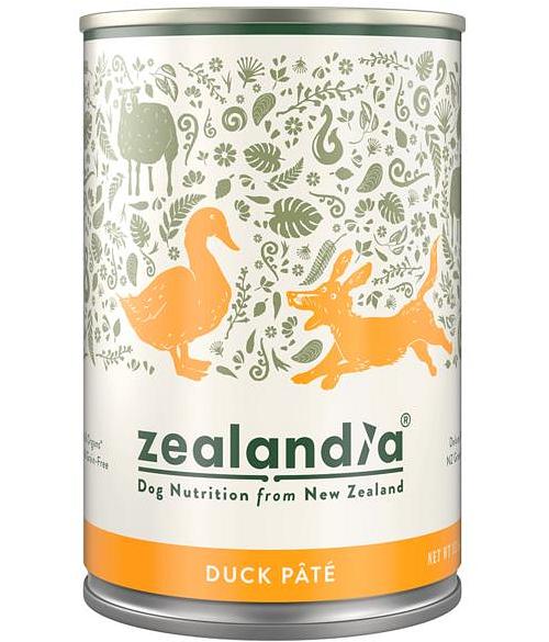 Zealandia Grain Free Duck Pate Wet Dog Food 12 X 385g