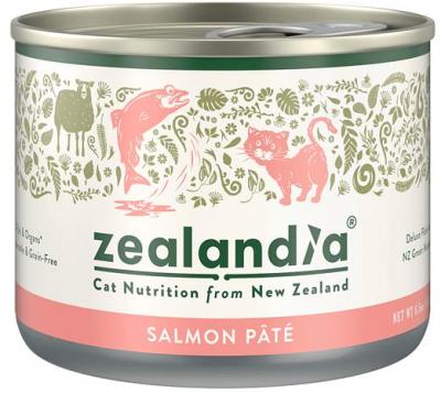 Zealandia Grain Free Salmon Pate Wet Cat Food 24 X 185g