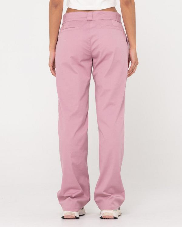 Bobbi Low Rise Pant - Vintage Pink Rusty Australia, 6 / Vintage Pink