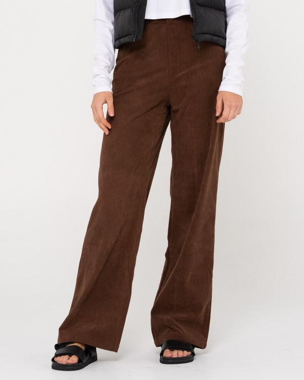 The Secret Cord Pant - Brown Rusty Australia, 6 / Brown