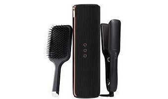 ghd® max wide plate hair straightener festive gift set - limited edition