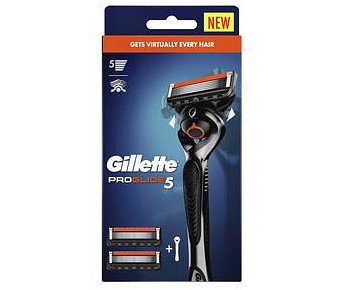 Gillette Fusion ProGlide 5 Flexball Razor with Blades Refill 2 Pack