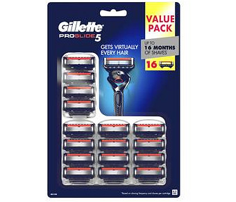 Gillette Fusion5 ProGlide Blades Refill 16 Pack