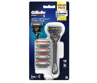 Gillette Fusion5 ProGlide Razor with Blades Refill 5 Pack