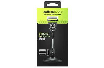 Gillette GilletteLabs with Exfoliating Bar Razor with Blades Refill 2 Pack