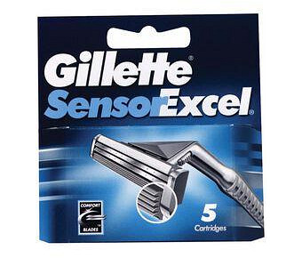 Gillette Sensor Excel Blades Refill 5 Pack