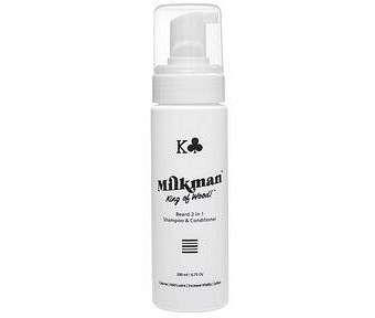 Milkman 2 in 1 Beard Shampoo & Conditioner 200ml - King of Wood